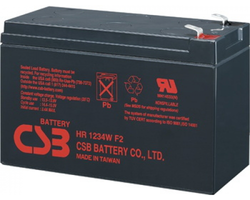 Аккумулятор для ИБП 12V,  9.0Ah, CSB HR 1234W