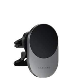 Автомобильное зарядное устройство Satechi Qi2 Wireless Car Charger 15W Space Gray