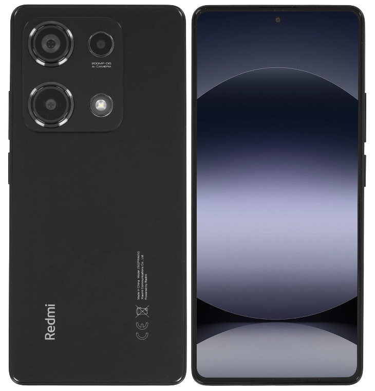 Смартфон Xiaomi Redmi Note 14S  8/128Gb Black (черный)