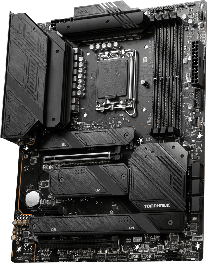 Материнская плата Socket-1700 MSI MAG Z790 TOMAHAWK WIFI (Z790) 4*DDR5 HDMI DP ATX