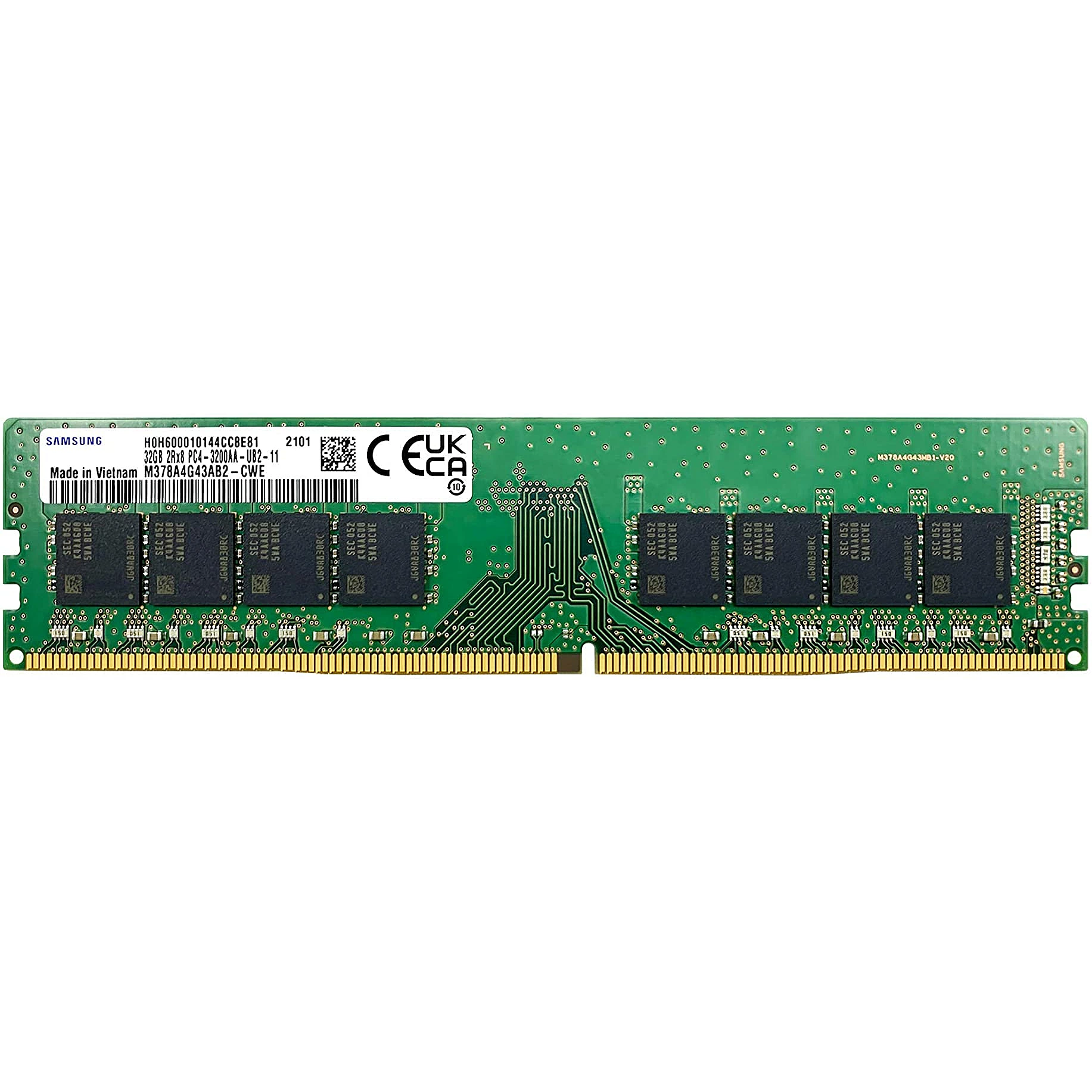 Модуль памяти DDR4 32Gb PC4-25600 3200MHz Samsung