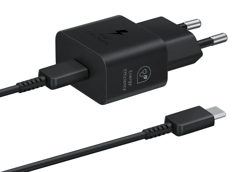 Сетевое зарядное устройство Samsung EP-T2510 25W USB-C Black (с кабелем)
