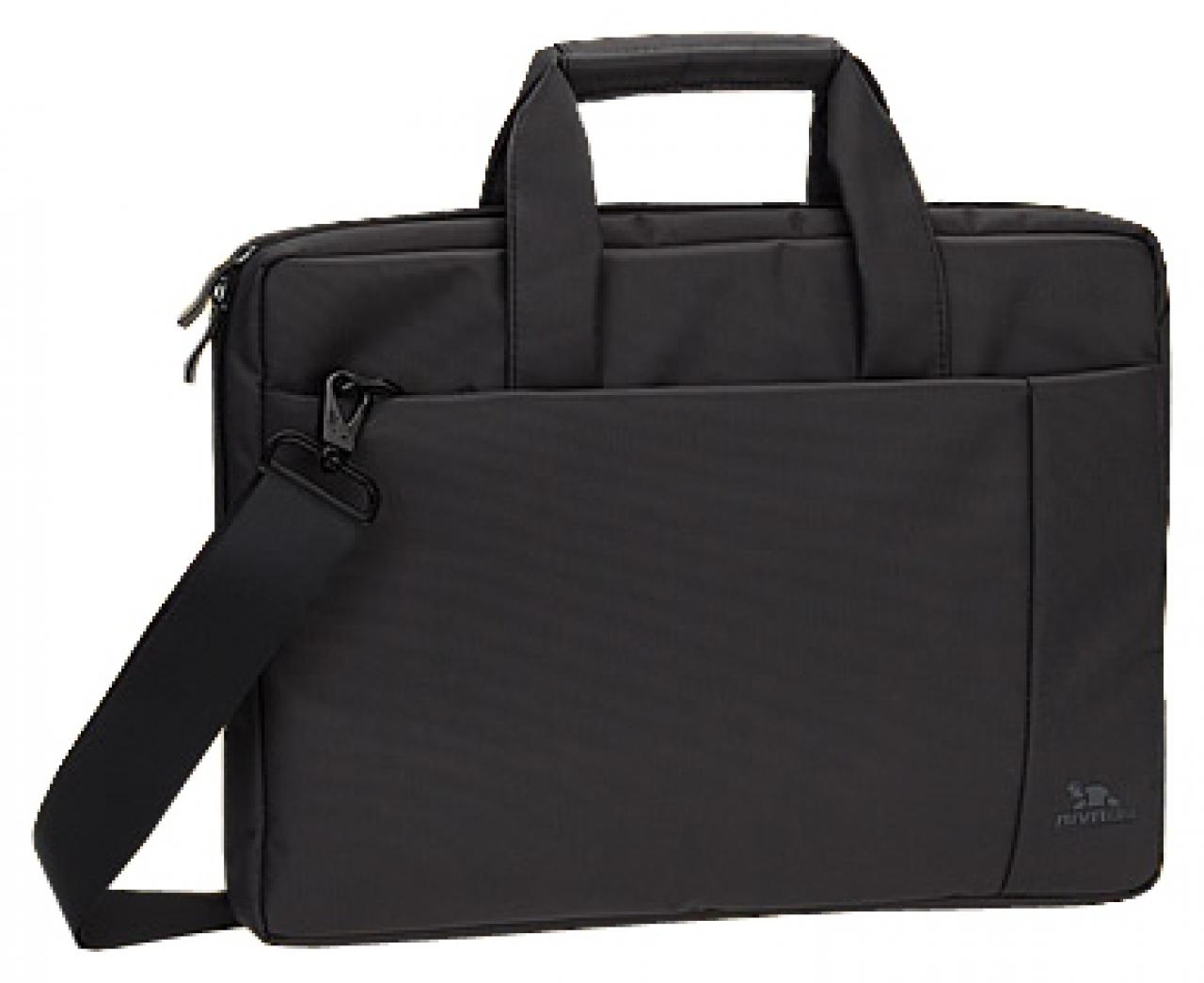 Сумка для ноутбука 15" Riva 8231 полиэстер, чёрная