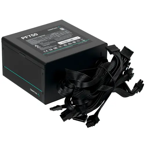 Блок питания 750W Deepcool PF750 120mm 80+, черный