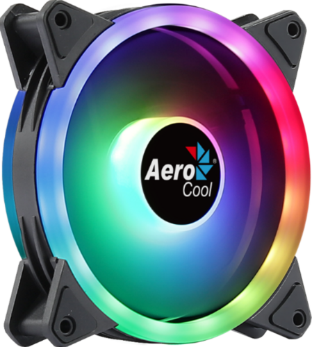 Вентилятор для корпуса 140mm Aerocool Duo 14 ARGB (6-pin, 140x140x25мм, 1000 об./мин, 23.2 дБА)