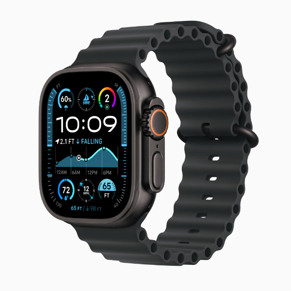 Смарт-часы Apple Watch Ultra 2 2024 49mm Black Ocean Band Black (черный)