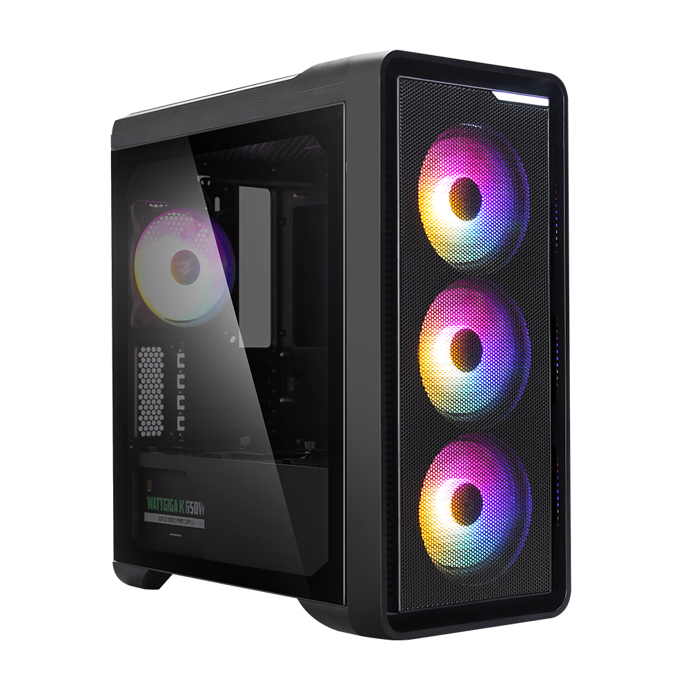 Корпус Zalman M3 Plus RGB mATX, чёрный
