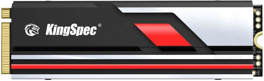 Накопитель SSD M.2 2Tb KingSpec XG7000-2TB (PCI-E 4.0 x4, 7400/6600 Мбайт/сек)