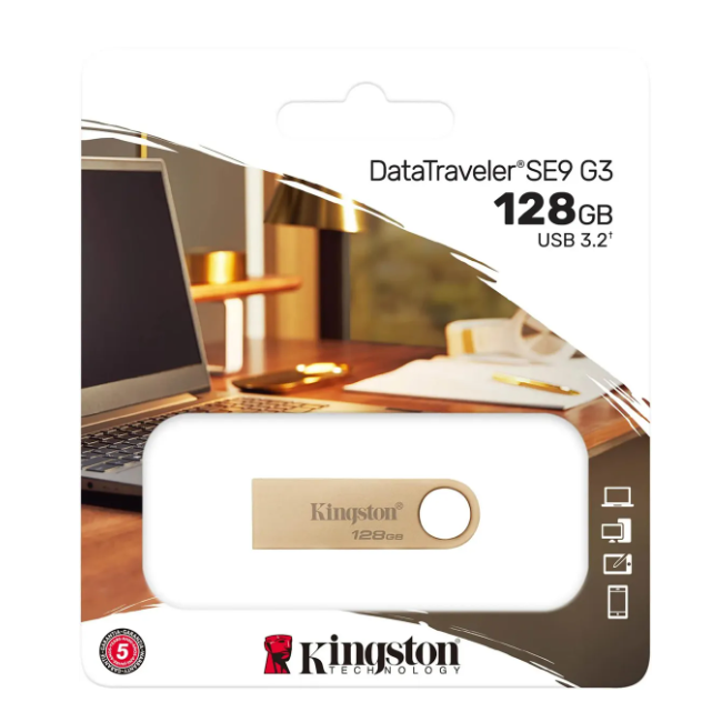 Флешка 128Gb Kingston DataTraveler SE9 USB3.0