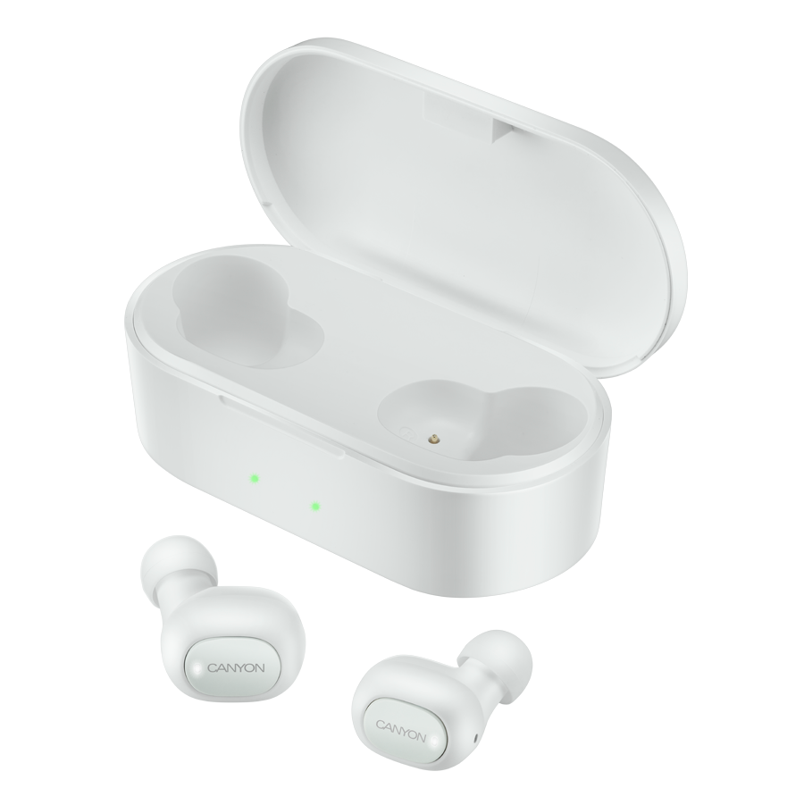 Наушники TWS Canyon TWS-2 Bluetooth White