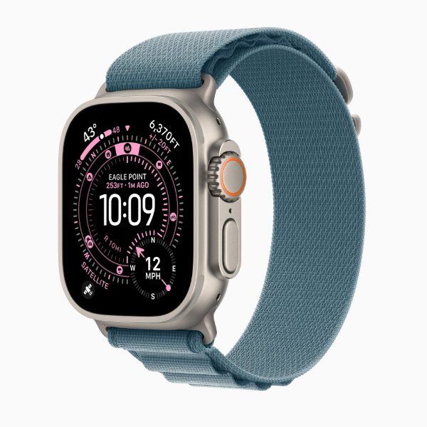Смарт-часы Apple Watch Ultra 3 49mm Natural Alpine Loop Light Blue (натуральный/синий)