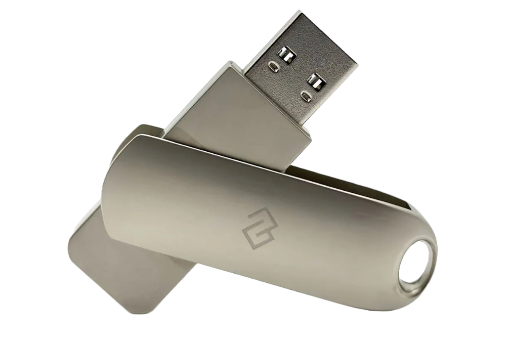 Флешка 64Gb Digma DRIVE3 USB3.0 SILVER EDITION (металлический корпус)