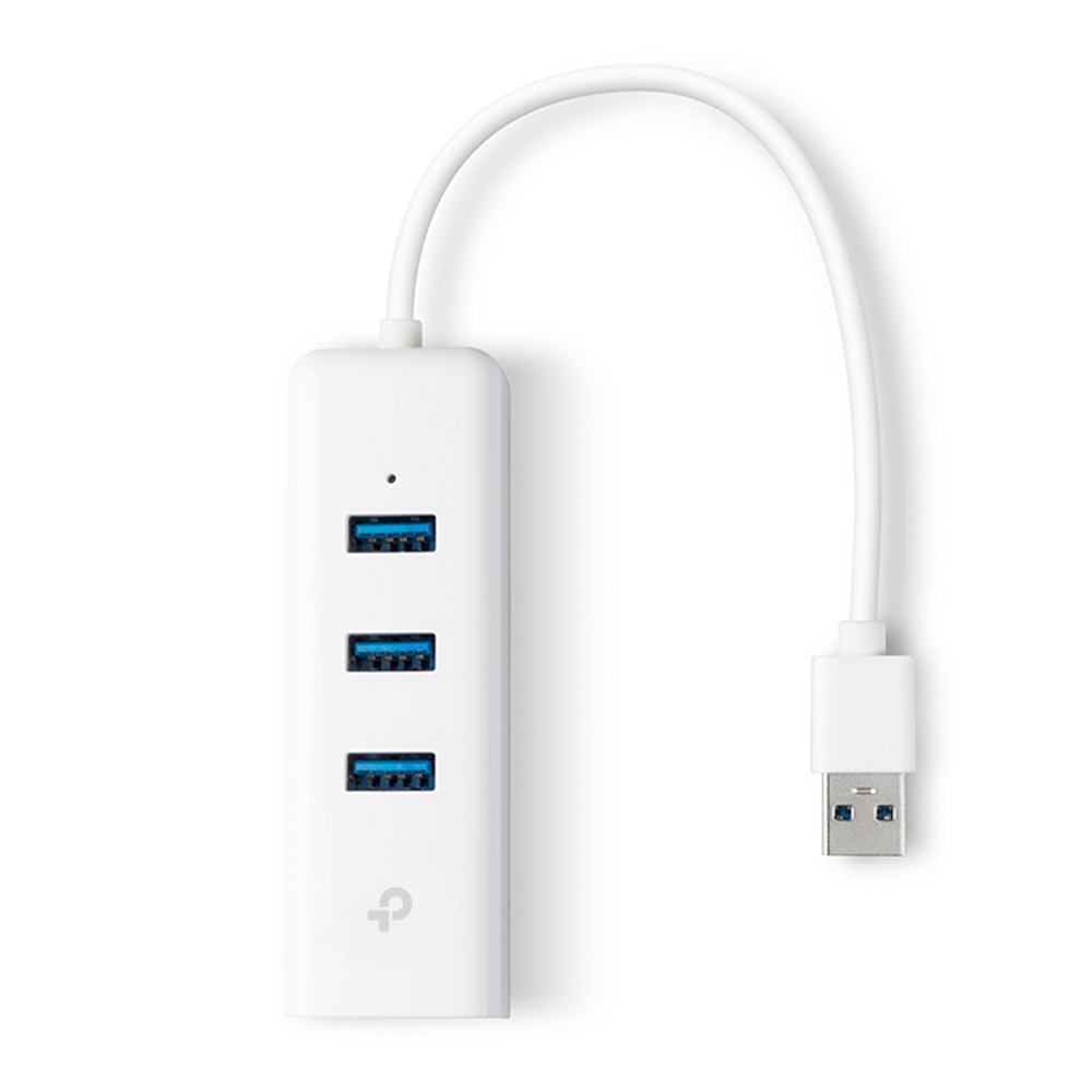 Сетевая карта USB3.0 TP-LINK UE330 USB Hub & Fast Ethernet Adapter 10/100/1000 Мбит/сек