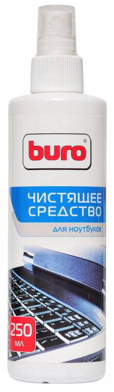 Спрей BURO BU-Snote - Спрей для очистки ноутбуков (баллон - 250мл)
