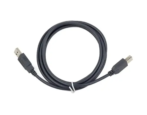 Кабель USB2.0 Am < - > Bm  1.8м, Cablexpert, экран, серый, пакет