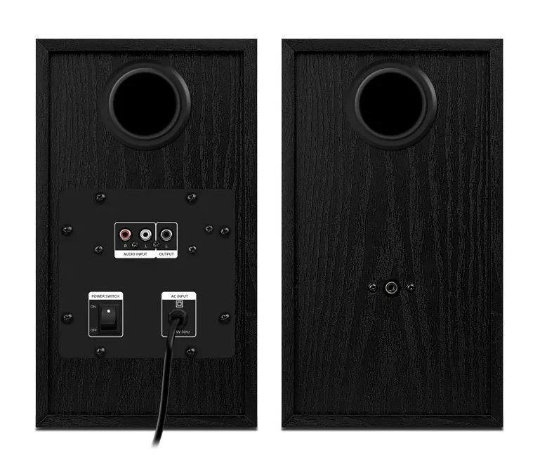 Акустическая система SVEN SPS-614 2.0 (2x20W, Bluetooth, дерево, черный)