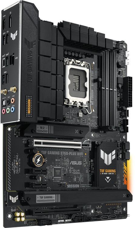 Материнская плата Socket-1700 ASUS TUF GAMING B760-PLUS WIFI (B760) 4*DDR5 HDMI DP ATX