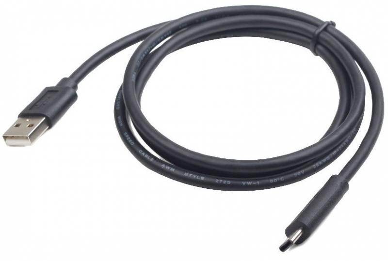 Кабель USB-A < - > USB-C, 3.0м, Cablexpert Black