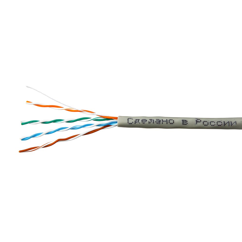 Кабель витая пара внутренний 4 пары UTP кат.5e (305м) медный SkyNet Premium