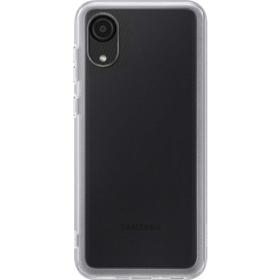 Чехол для смартфона Samsung Galaxy A03 Core - Soft Clear Cover прозрачный
