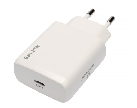 Сетевое зарядное устройство Cablexpert MP3A-PC-59 20W USB-C белый
