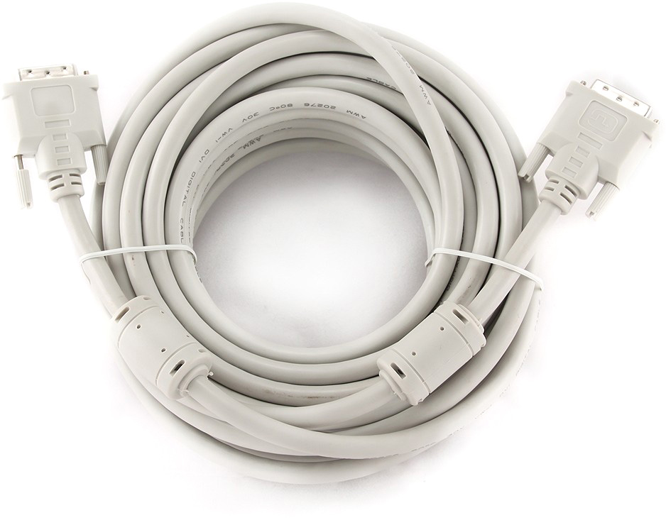 Кабель соединительный DVI (m) < - > DVI-D (m)  4.5м, Dual link Cablexpert