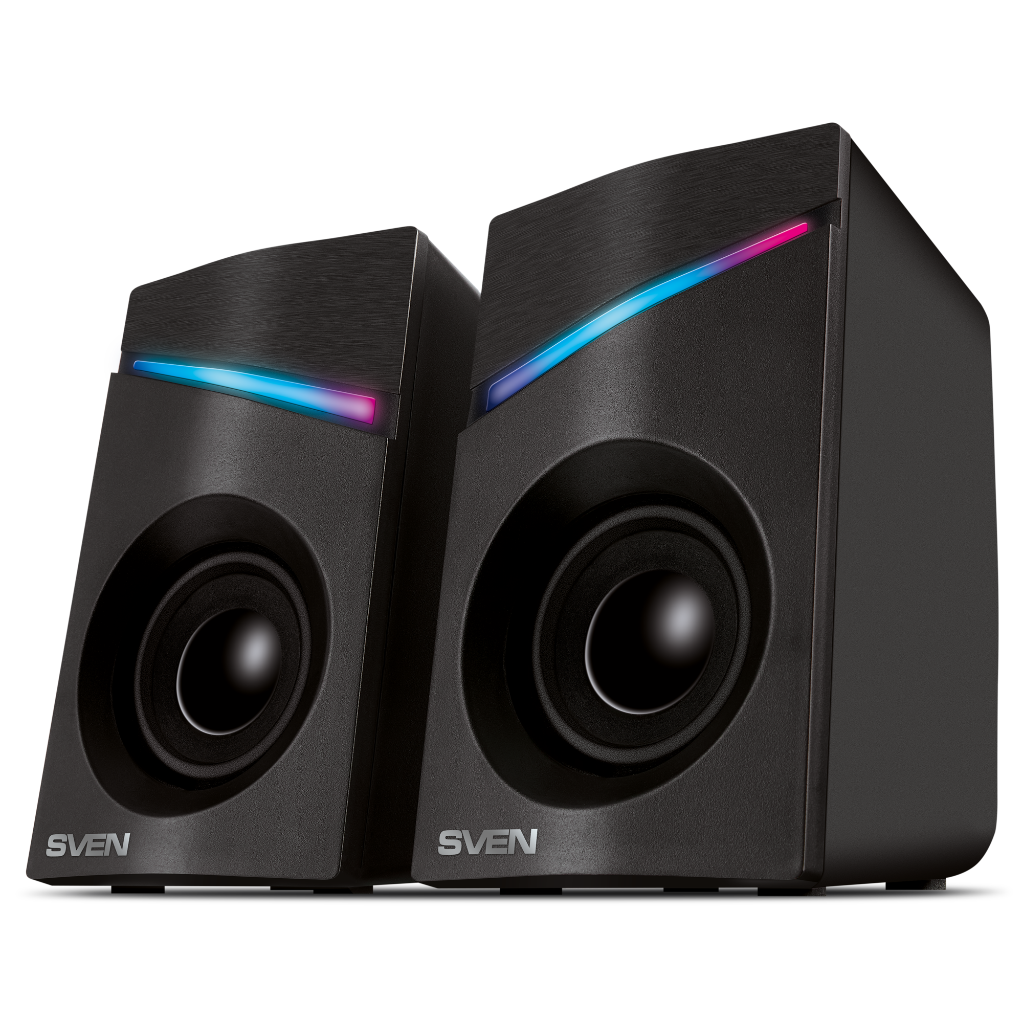 Акустическая система SVEN 305 (2x3W, RGB подсветка, USB) Black