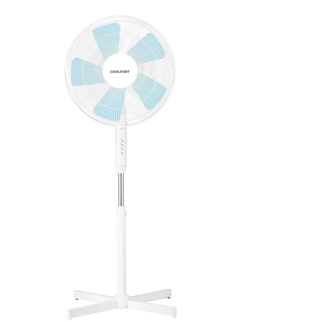 Вентилятор COOLFORT CF-2029 (напольный, 3 режима работы, , 40W) белый