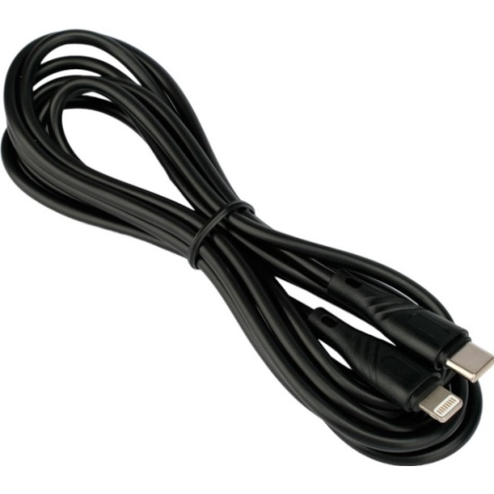 Кабель USB-C < - > Lightning, 2.0м, Cablexpert 20W Black