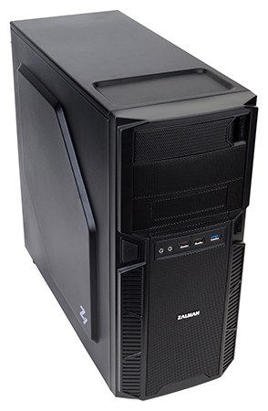 Корпус Zalman Z1 (Miditower, 199x432x457мм, ATX, без БП) Black