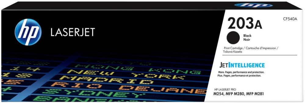 Картридж лазерный HP 203А (CF540A) для HP Pro MFP M254/280/281 черный