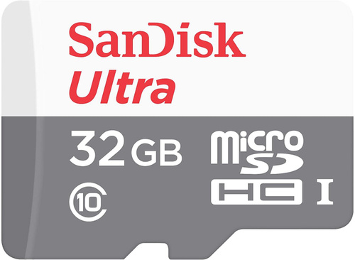 Карта памяти microSD 32Gb SanDiSk Ultra Light microSDHC CLASS 10 UHS-I