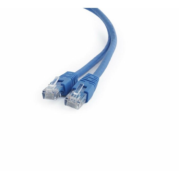 Кабель патч-корд Patch cord кат.6  0.5м, синий