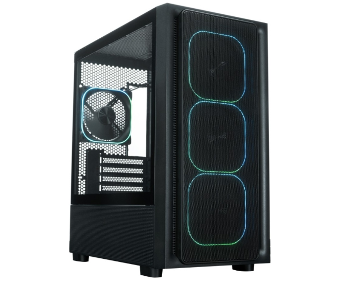 Корпус XASTRA A411M ARGB mATX Bllack