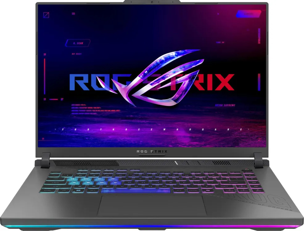 Ноутбук ASUS ROG Strix G614PR-RV089 Ryzen 9 8940HX/32G/1Tb SSD/RTX5070Ti-12G/16"WUXGA/DOS/серый