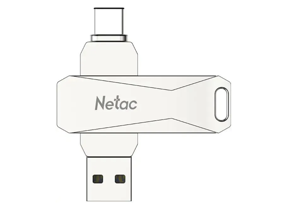 Флешка .32Gb Netac U782C USB3.0+TypeC Dual Flash Drive
