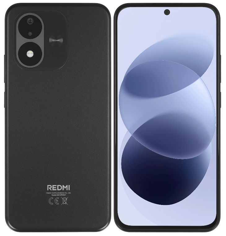 Смартфон Xiaomi Redmi Note 17 8/256Gb Black (черный)