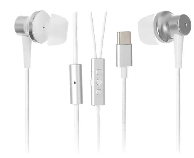 Наушники проводные Xiaomi Type-C Earphones White (белый)