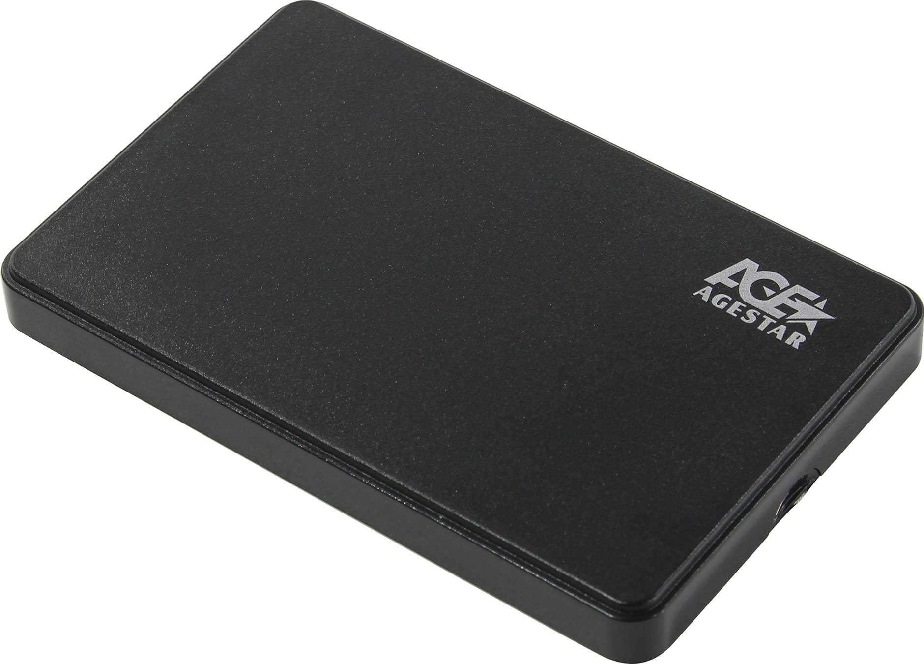 Внешний контейнер USB3.0 -> SATA 2.5", AgeStar 3UB2P2, пластик, чёрный