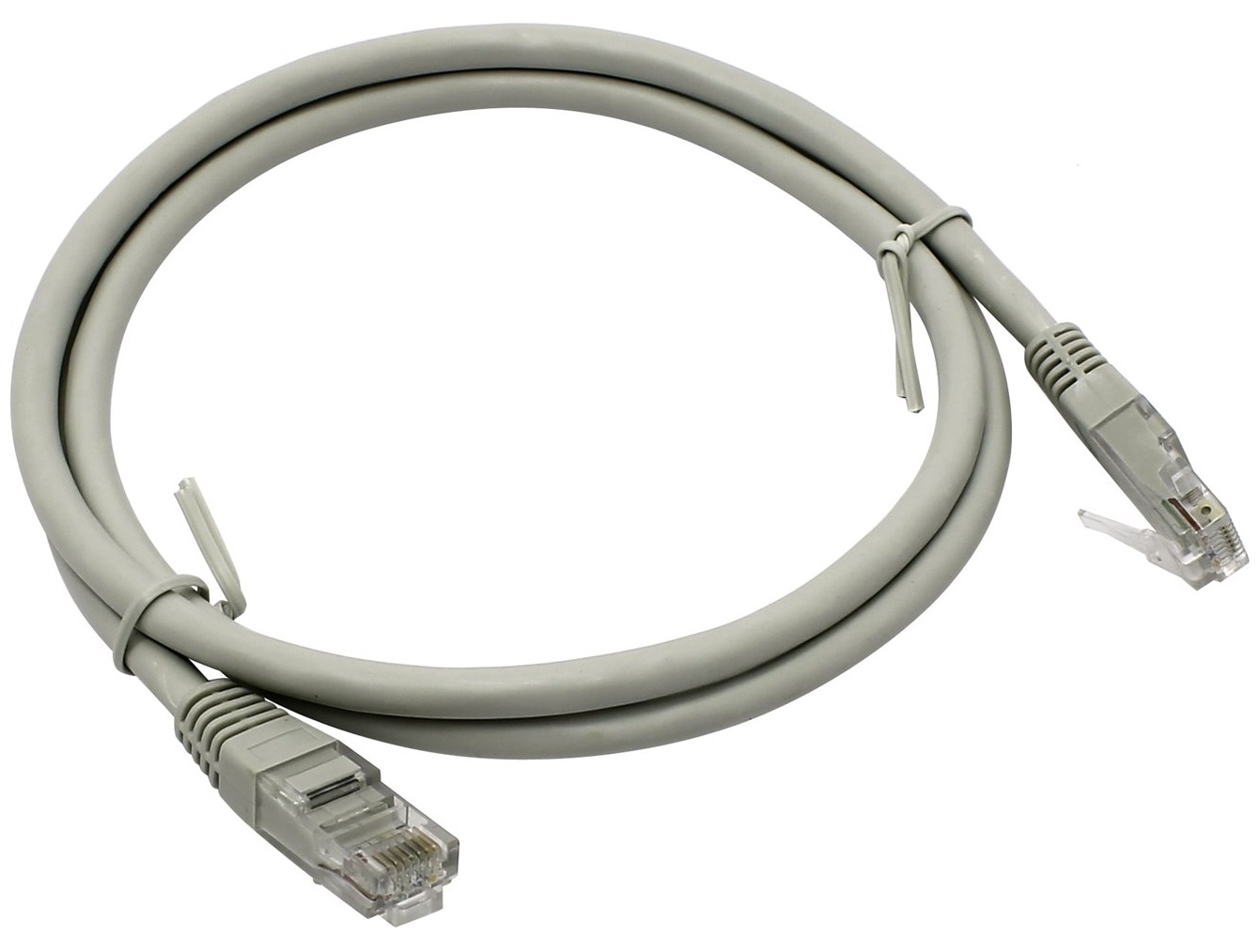 Кабель патч-корд Patch cord кат.6  1.0м, серый