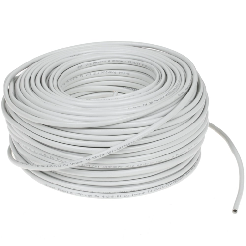 Кабель витая пара внутренний 4 пары FTP кат.5e (100м) медный SkyNet Premium (Fluke Test)