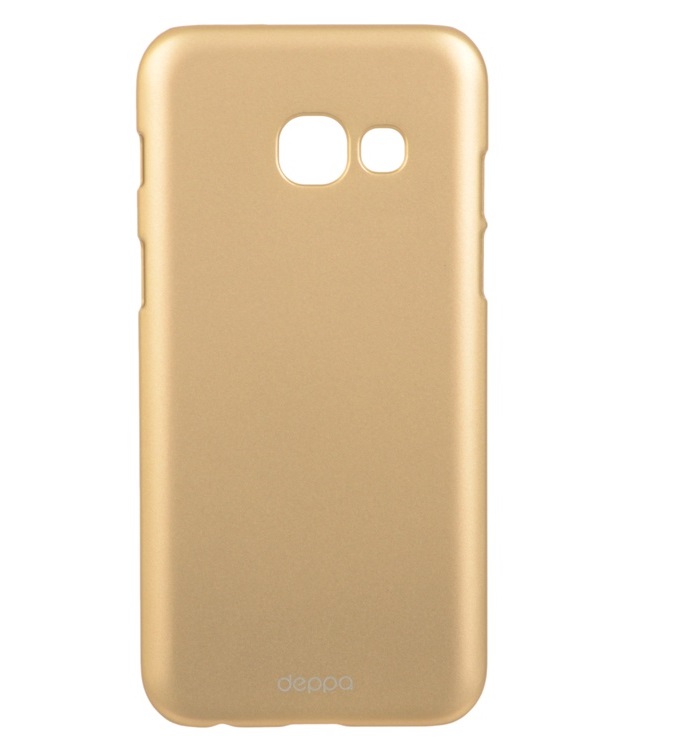 Чехол для смартфона Samsung Galaxy A3 (2017) - Deppa Air Case золотистый