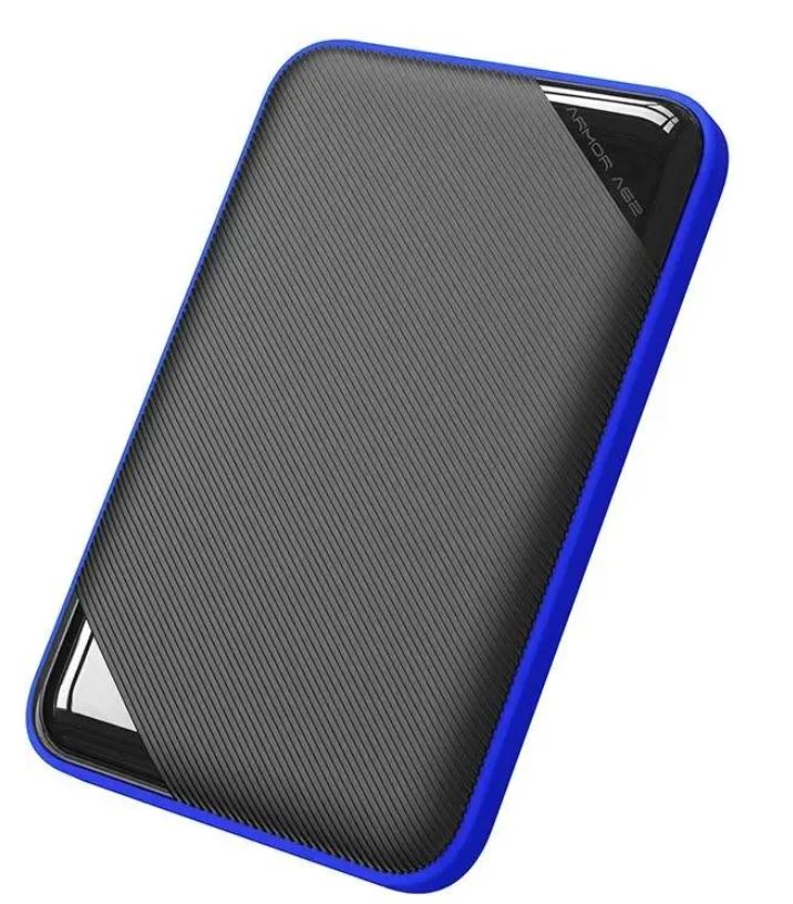 Внешний жесткий диск 2Tb Silicon Power Armor A62 2.5" USB3.0 черный/синий