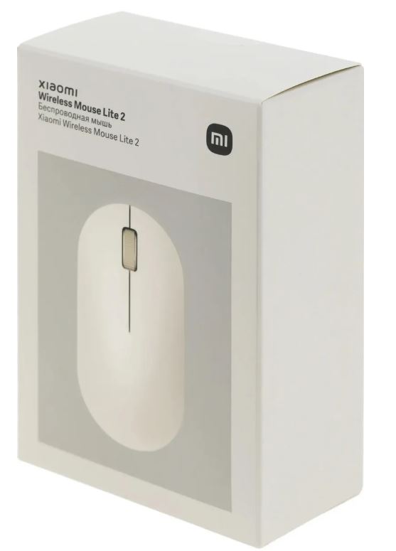 Мышь беспроводная Xiaomi Wireless Mouse Lite 2 белый