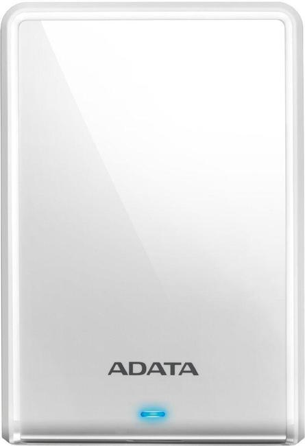 Внешний жесткий диск 1Tb ADATA HV620 Slim 2.5" USB3.1 White