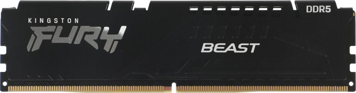 Модуль памяти DDR5 16Gb 5600MHz Kingston FURY Beast Black CL40 (Kit of 2)