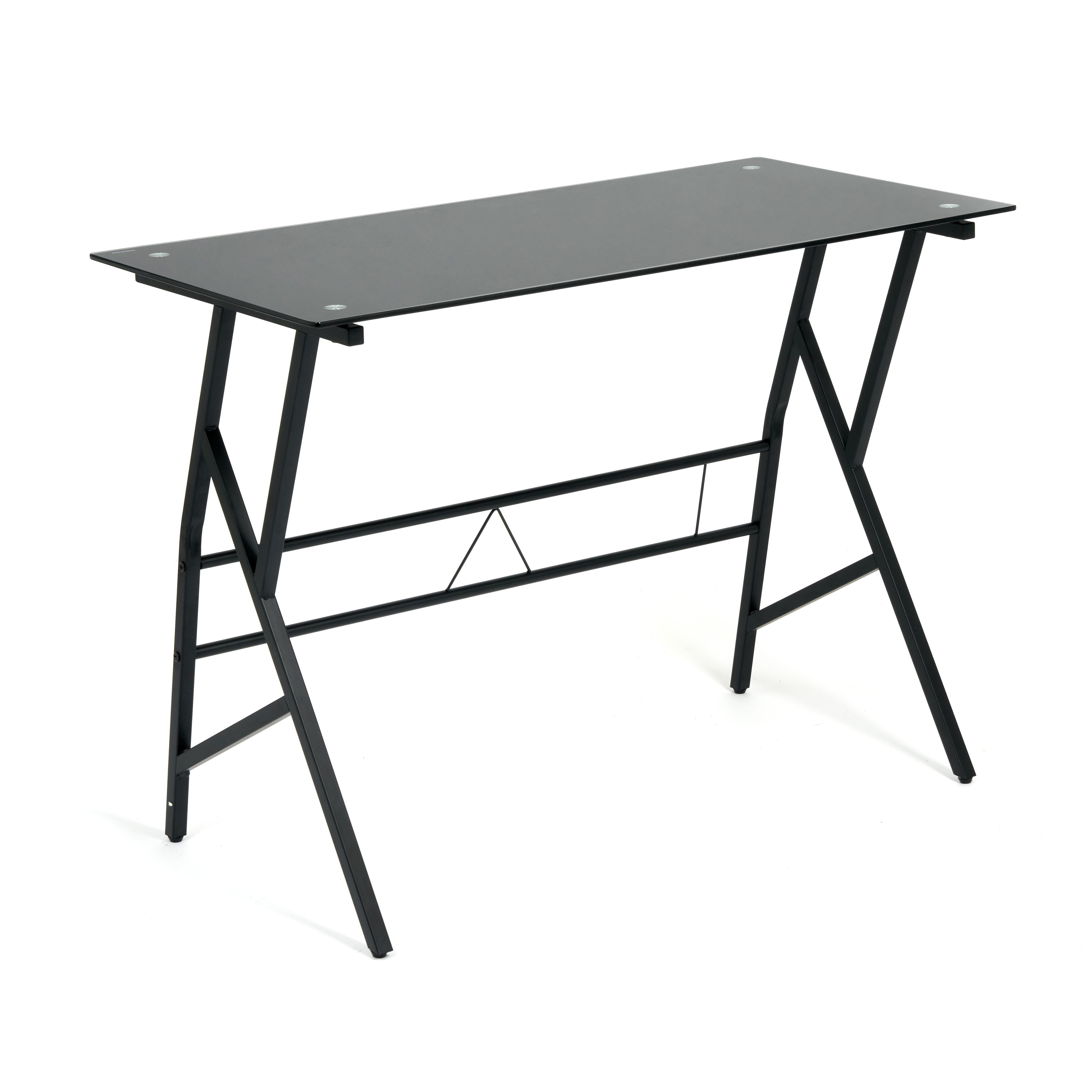 Стол компьютерный Tetchair GD-02 [Black (черный)] (740х1000х500)мм