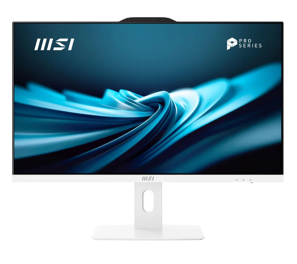 Моноблок MSI Pro AP242P 14M i3 14100/8G/512 SSD/Intel HD/23.8"FHD/DOS/белый