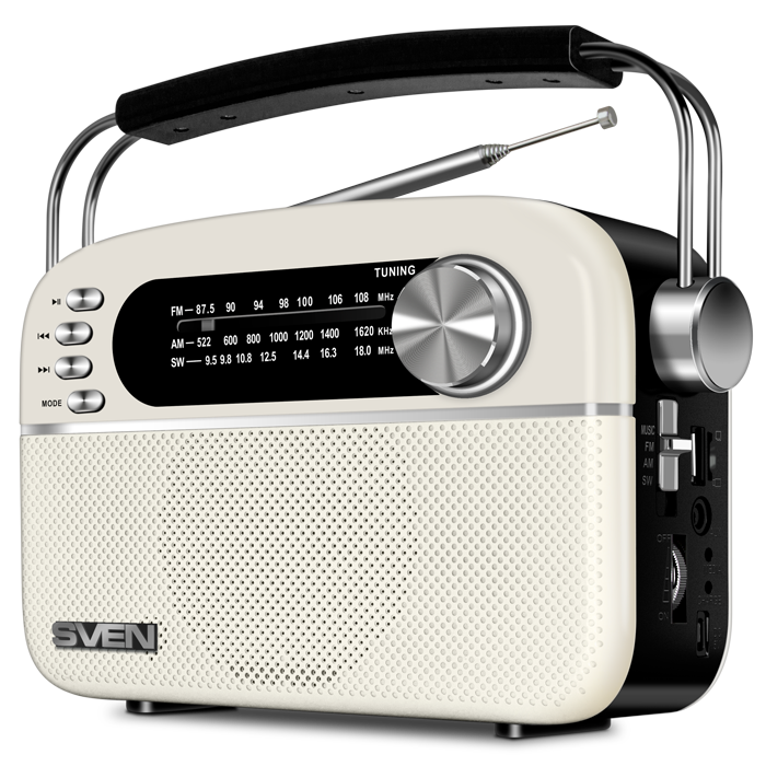 Радиоприемник Sven SRP-505 4W, белый