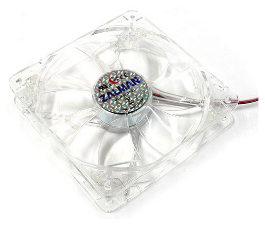 Вентилятор для корпуса 120mm Zalman ZM-F3RL LED red (120x120x25мм, 900-1800об/мин, 20-34дБ, подшипник скольжения)